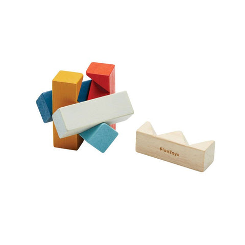 Rectangular Puzzle Wooden Game PlanToys