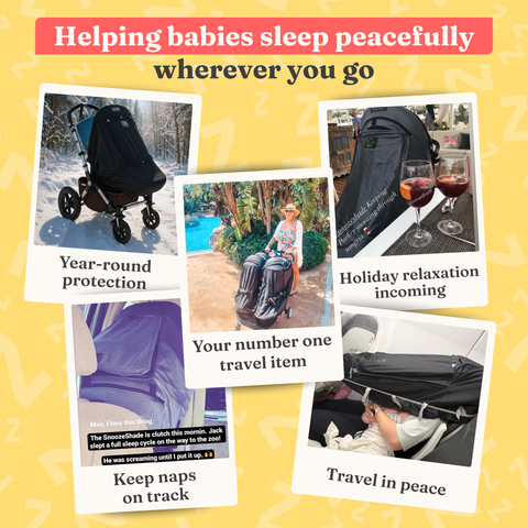 Snoozeshade Plus Extra -  Stroller And Buggy Sun/Sleep Shade