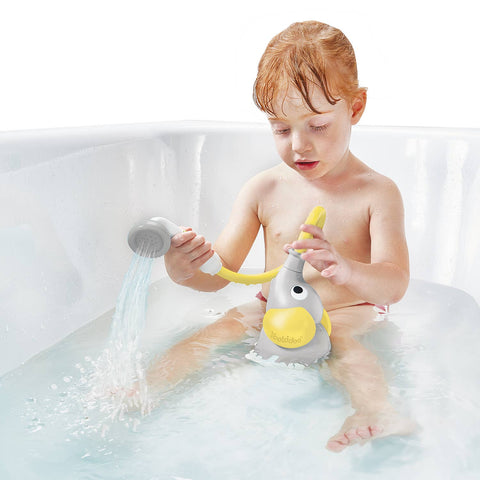 Yookidoo Yellow Elephant Shower –Interactive Water Bath Toy