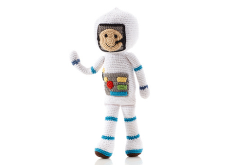 Crochet Baby Toy Once upon a time - astronaut