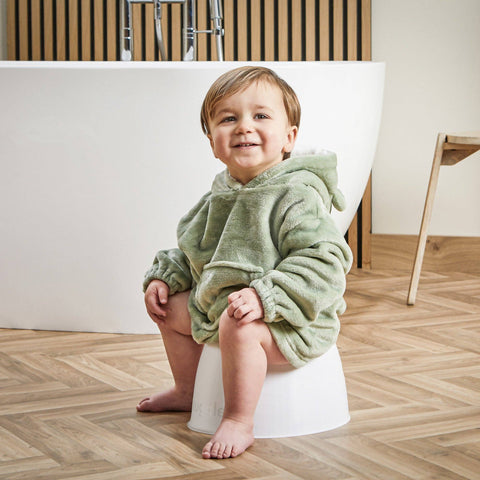 Shnuggle Potty | Ergonomic Toddler Potty with Easy Pour, Hygienic one-piece design