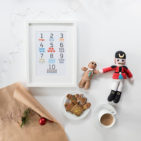 Crochet Baby Toy Once upon a time nutcracker