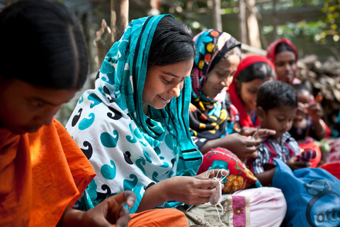 Crochet Baby Toy Firefighter rattle