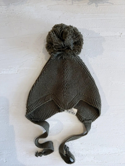 Ada Baby Knit PomPom Baby Hat