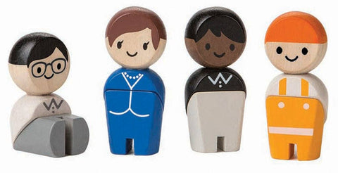 Tradesman Wooden Figures PlanToys