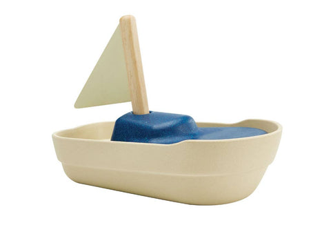 Sailboat Natural Rubber Bath Toy PlanToys