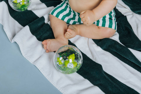 Petit Boum Sensory Toy Happy Bubbles (Froggies)