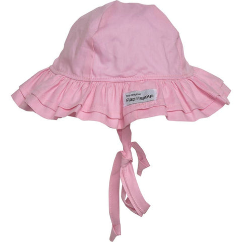 Flap Happy Baby UPF50+ Girls and Boys Double Ruffle Sun Hat