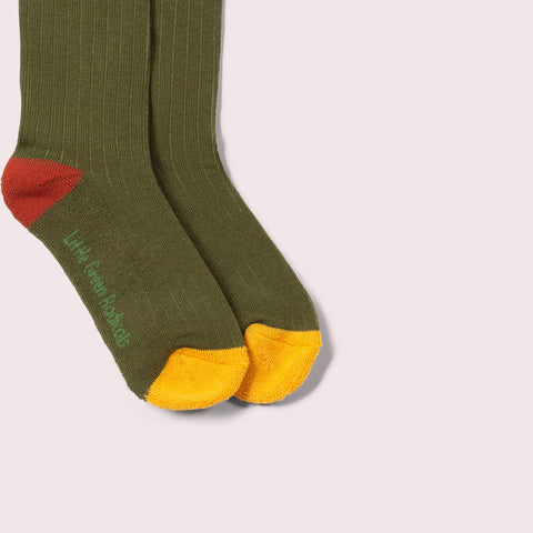 Little Green Radicals Rainbow Terry Boot Socks 2 Pack