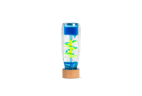 Petit Boum Sensory Toy Bottle Move Spiral (Blue)