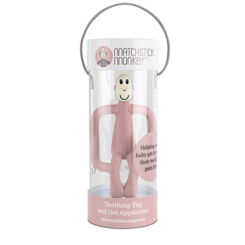Matchstick Monkey Dusty Pink Original Teether