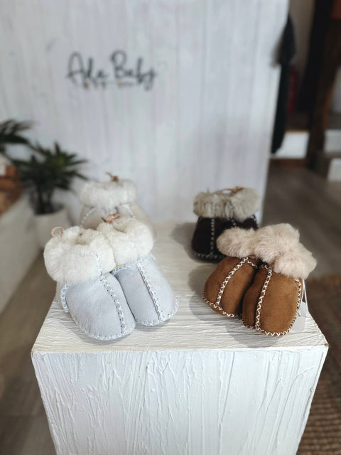 Ada Baby Sheepskin Boots