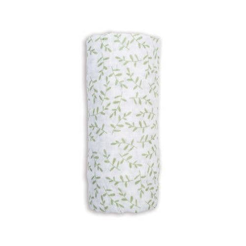 Lulujo - Muslin Swaddle - Greenary