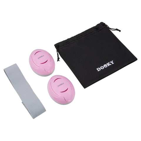 Dooky Baby Ear Protection - Pink - 0-3 Years