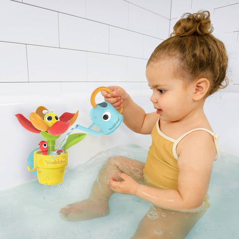 Yookidoo Peek-a-Bee Tub Flower – Interactive Baby Bath Toy