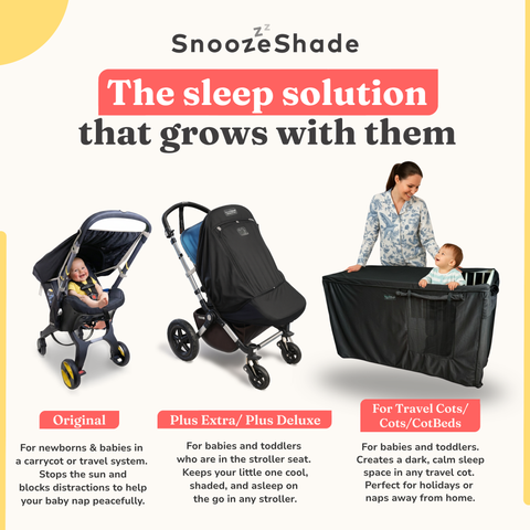Snoozeshade Plus Deluxe - Stroller And Buggy Sun/Sleep Shade