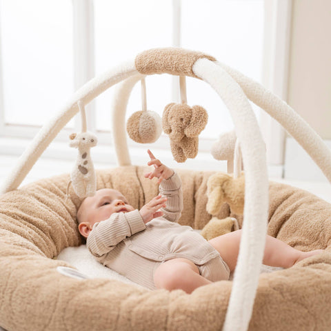 Nattou Teddy - Stuffed Playmat With Arches