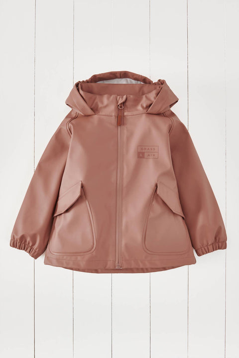 Grass & Air Rose Kids Rain Jacket