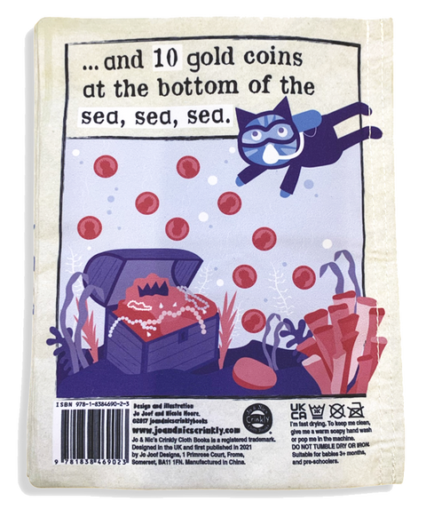 Jo & Nic's Crinkly Cloth Books - Sailor Went to Sea
