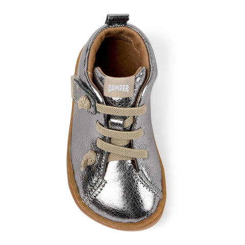 Camper Peu Cami FW All Meteor/Path Ry FW Abeja - Silver Metallic Ankle Boot