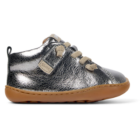 Camper Peu Cami FW All Meteor/Path Ry FW Abeja - Silver Metallic Ankle Boot
