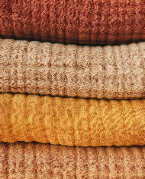 Ada Baby Organic Muslin Blankets Neutral Colours