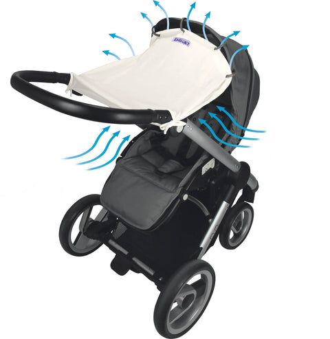 Dooky Universal Sun Shade - Cream