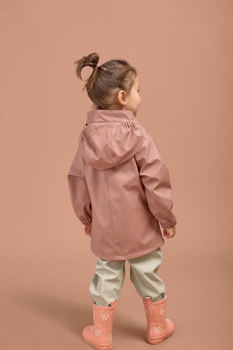 Grass & Air Rose Kids Rain Jacket