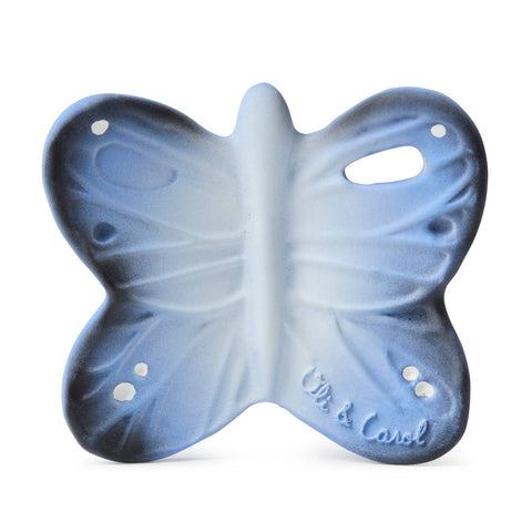 Oli & Carol Blue Butterfly Teether