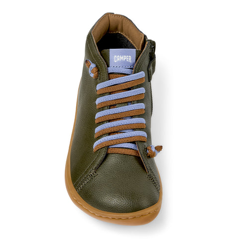 Camper Peu Cami Maini Ufo/Path Ry Abeja -Green Ankle Boot