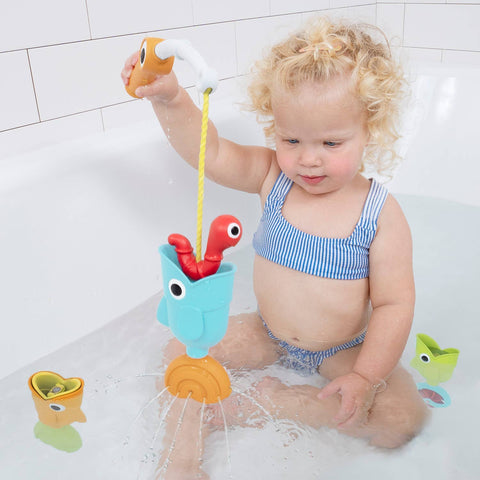 Yookidoo Catch ‘N’ Sprinkle Fishing Set Interactive Bath Toy