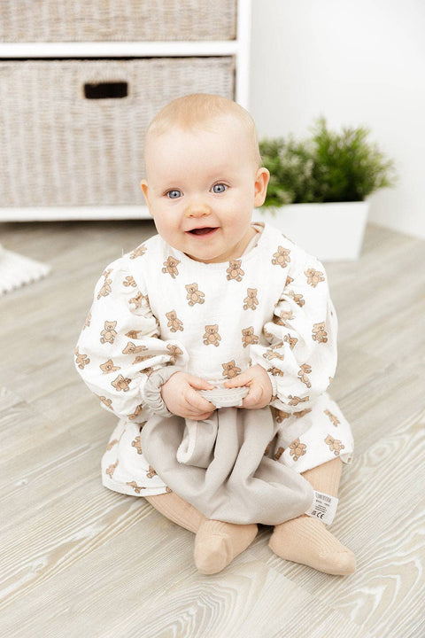 Cheeky Chompers Biscuit Neutral Comfortchew - Baby Comforter With Teether