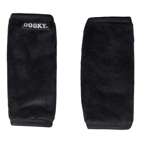 Dooky Seatbelt Pads 2 Pack - Black