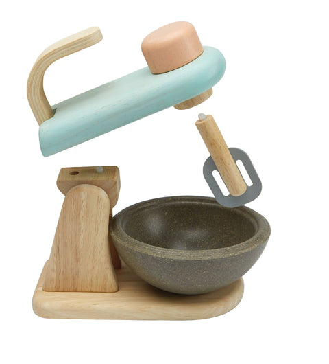Stand Mixer Set Wooden Playset PlanToys