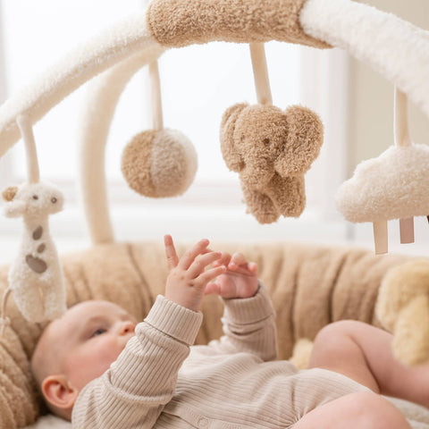 Nattou Teddy - Stuffed Playmat With Arches