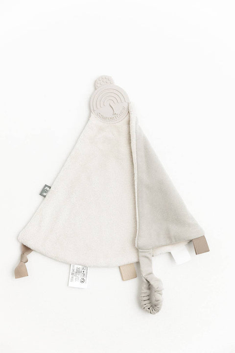 Cheeky Chompers Biscuit Neutral Comfortchew - Baby Comforter With Teether