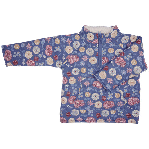 Floral-patterned jacket on a white background