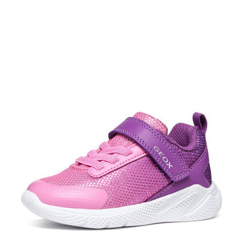 Geox B SPRINTYE G. A - SHI.TEX+GBK Purple/Dk Pink