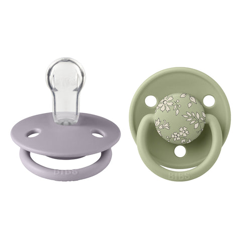 BIBS X Liberty Pacifier De Lux 2 Pack Silicone - Onesize