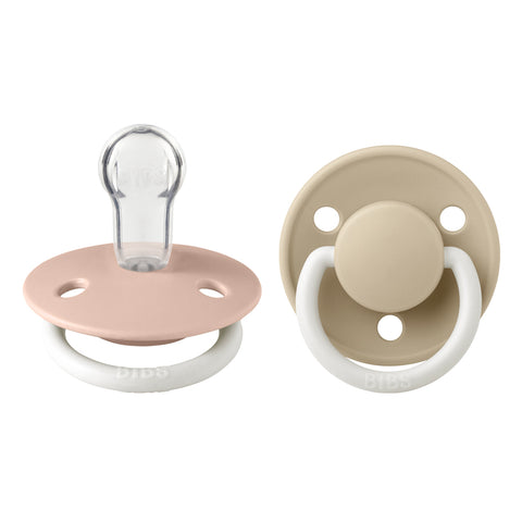 BIBS Pacifier De Lux 2 Pack - Silicone Onesize