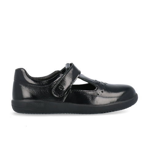 Bobux KP Flurry Black Patent School Shoe