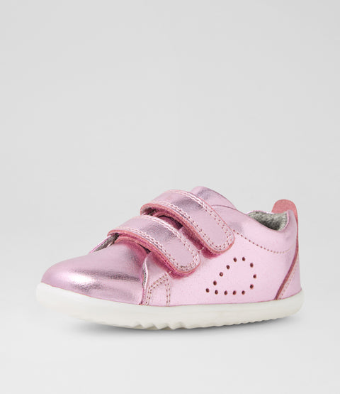 Bobux SU Grass Court BQ Pink Metallic