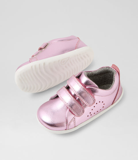 Bobux SU Grass Court BQ Pink Metallic
