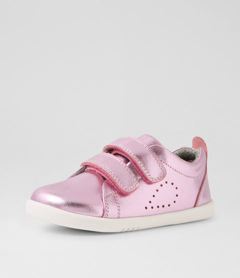 Bobux IW Grass Court BQ Pink Metallic