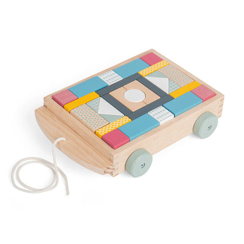 Bigjigs Pull-Along Brick Cart