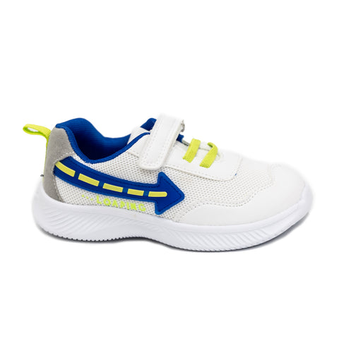 Garvalin Light Up Trainers Blanco Y Azul (White and Blue)