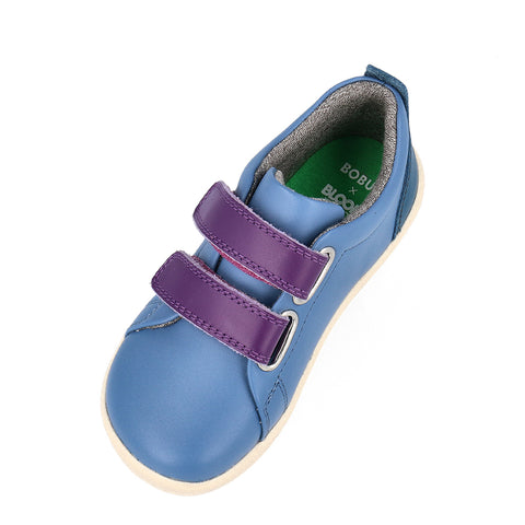 Bobux IW Grass Court Elemental Blue + Purple Combo