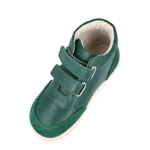 Bobux IW Champ High Deep Emerald+Chalk Ankle Boot