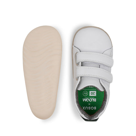 Bobux SU Grass Court White + Forest