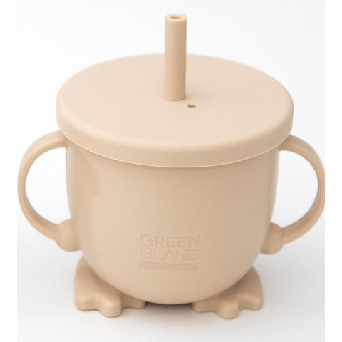 Green Island Silicone Baby Sippy Cup